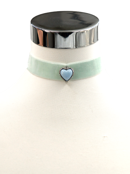 Kropfband Herz bemalt