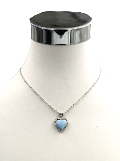 Collier Herz bemalt
