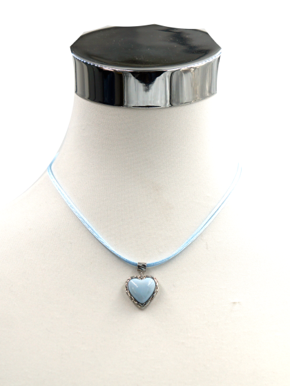 Collier Herz bemalt