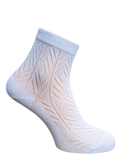 Socke BW-Elasthan weiß