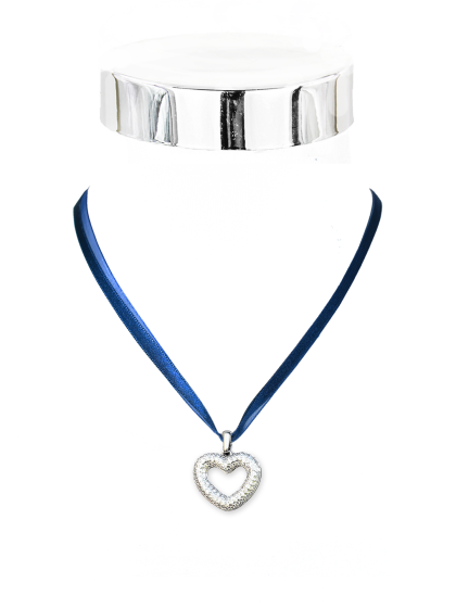 Collier Herz Organzerband 40 cm