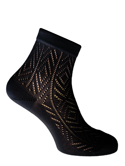 Socke BW-Elasthan schwarz