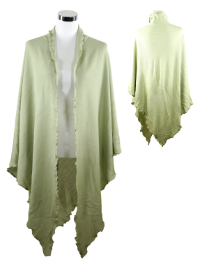 Dreieckponcho gerüscht