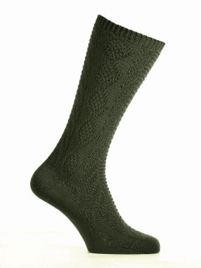 Socke uni loden