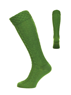 Handstrickoptik Umschlag erbse Handstrickoptik