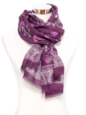Schal Paisley/Blumen