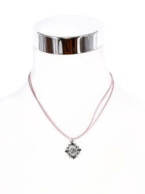 Collier Vergissmeinnicht Satin