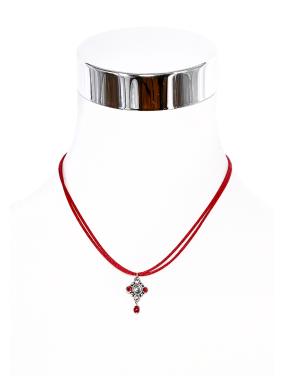 Collier Ornamentkreise Satink.