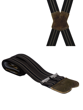 HT Lederhose 130Hirschl.DUNKEL