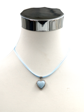 Collier Herz bemalt