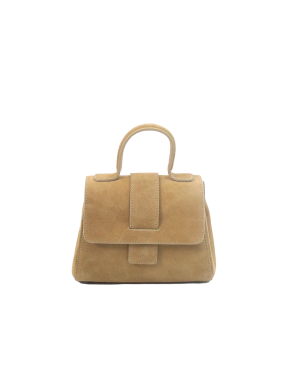 Trapeztasche mit Lasche