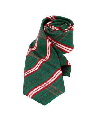 LOIS Krawatte Karo/Blätter