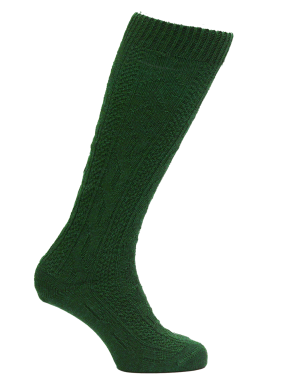 Kniestrumpf uni tanne