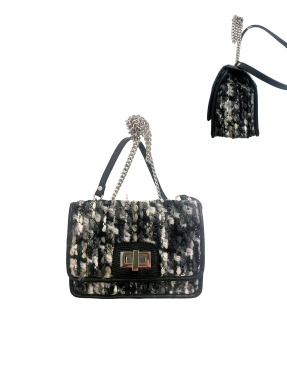 Boucle Umhängetasche 20 x 14 cm