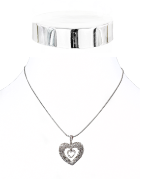 Collier großes Herz in Herz