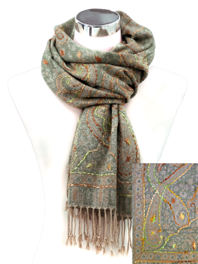 Schal Jacquard Stick 70 x 180 cm