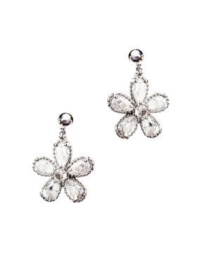 Ohrstecker Glitzerblume Ohrstecker
