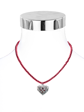 Collier Herz funkel Klee PK 42 cm