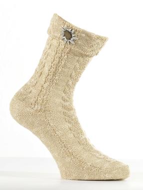 Socke EW-Pin beige