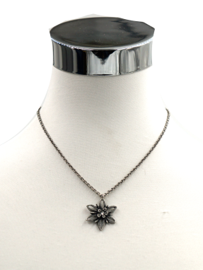 Collier Edelweiß/Stein Kette