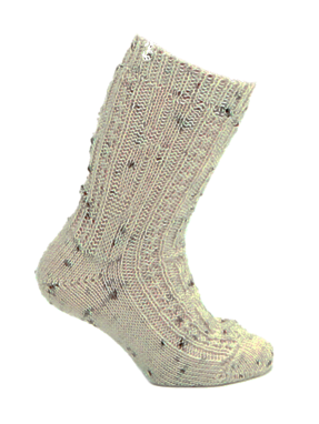 Kindersocke beige Ökowolle