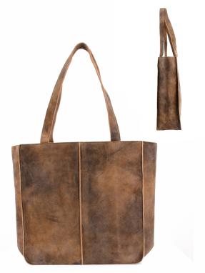 Shoppertasche Leder